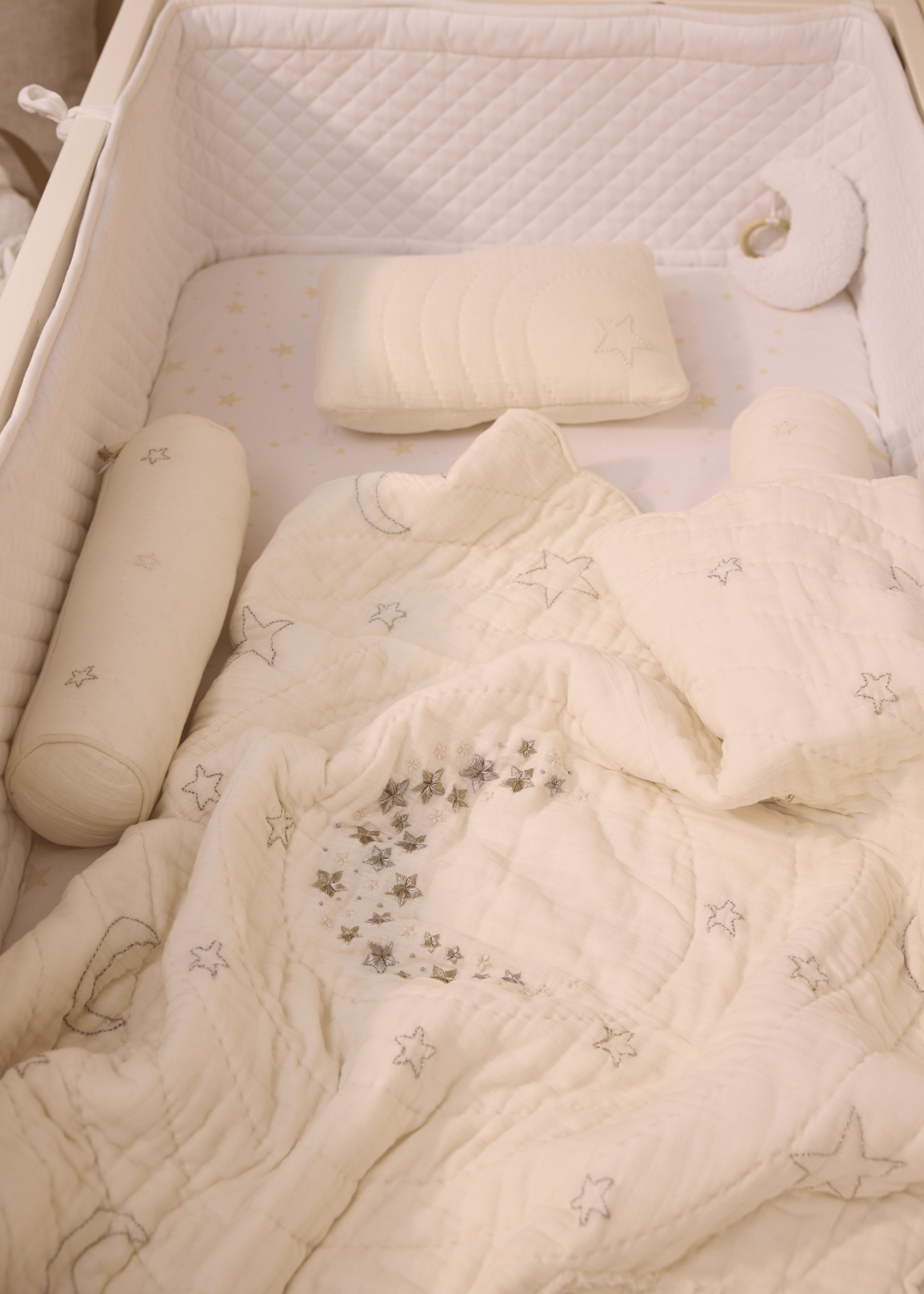 Комплект постельного белья для кроватки Luna