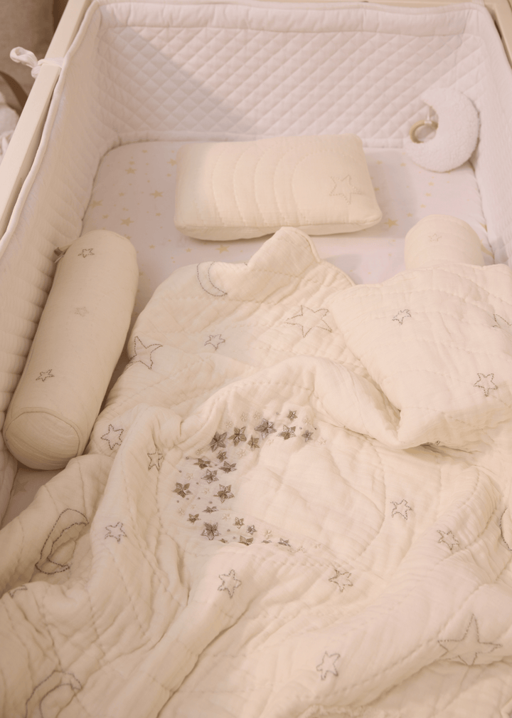 Комплект постельного белья для кроватки Luna с бампером