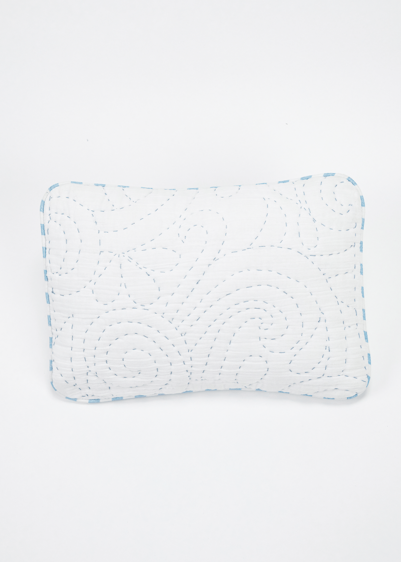 Heirlooms Blue Baby Pillow