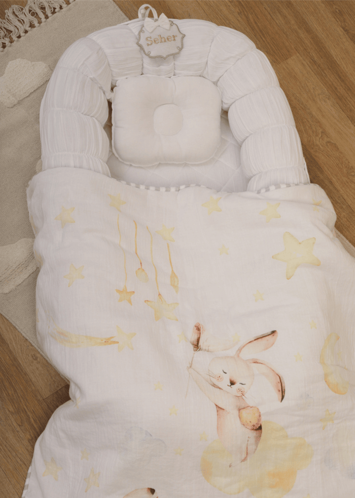 Sleep Cloluds ( White ) + Up in the Clouds Blanket