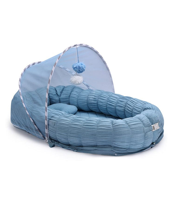 Sleel Cloud ( Blue ) + Roadster Baby Blanket