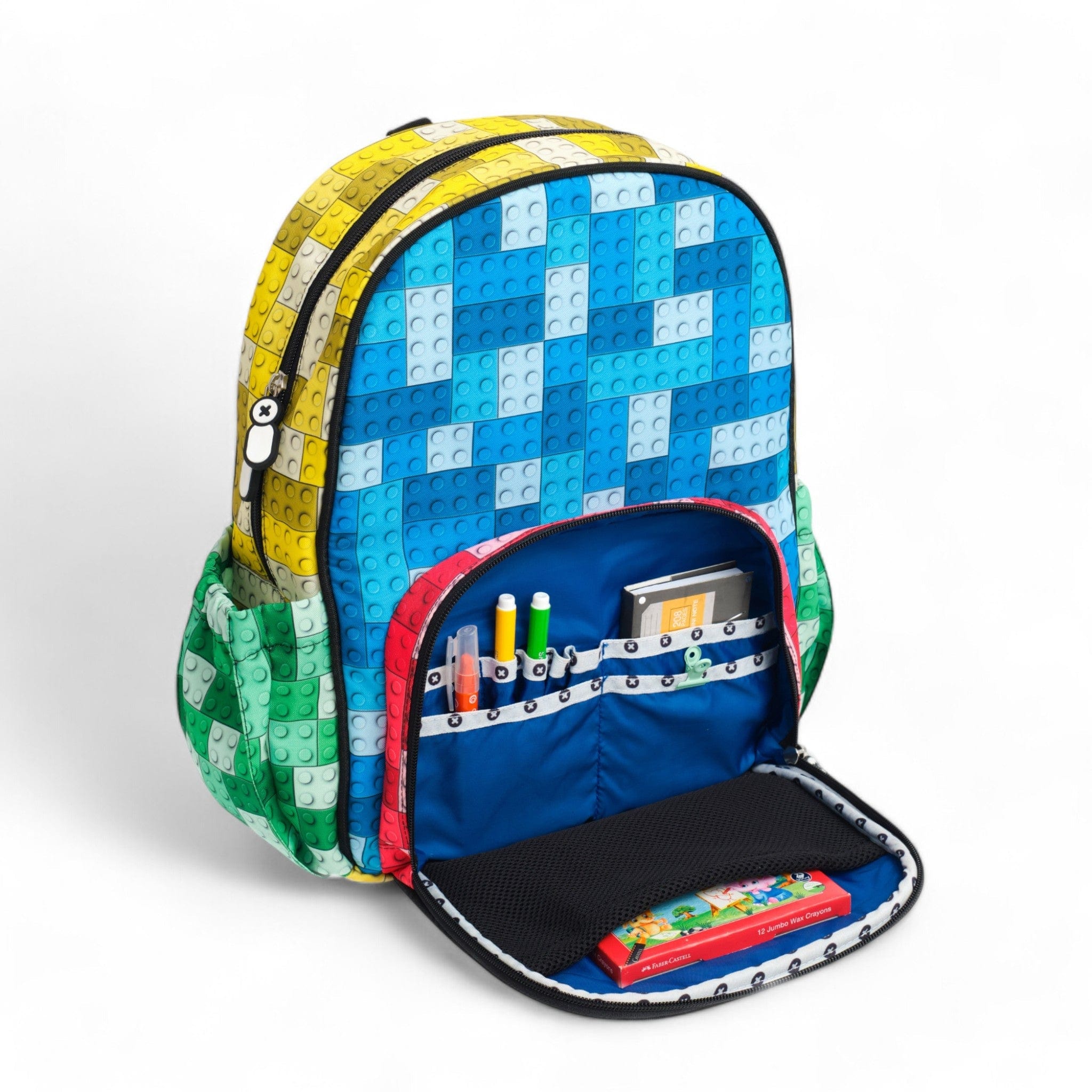 Blocks Medium Backpack Complete Set