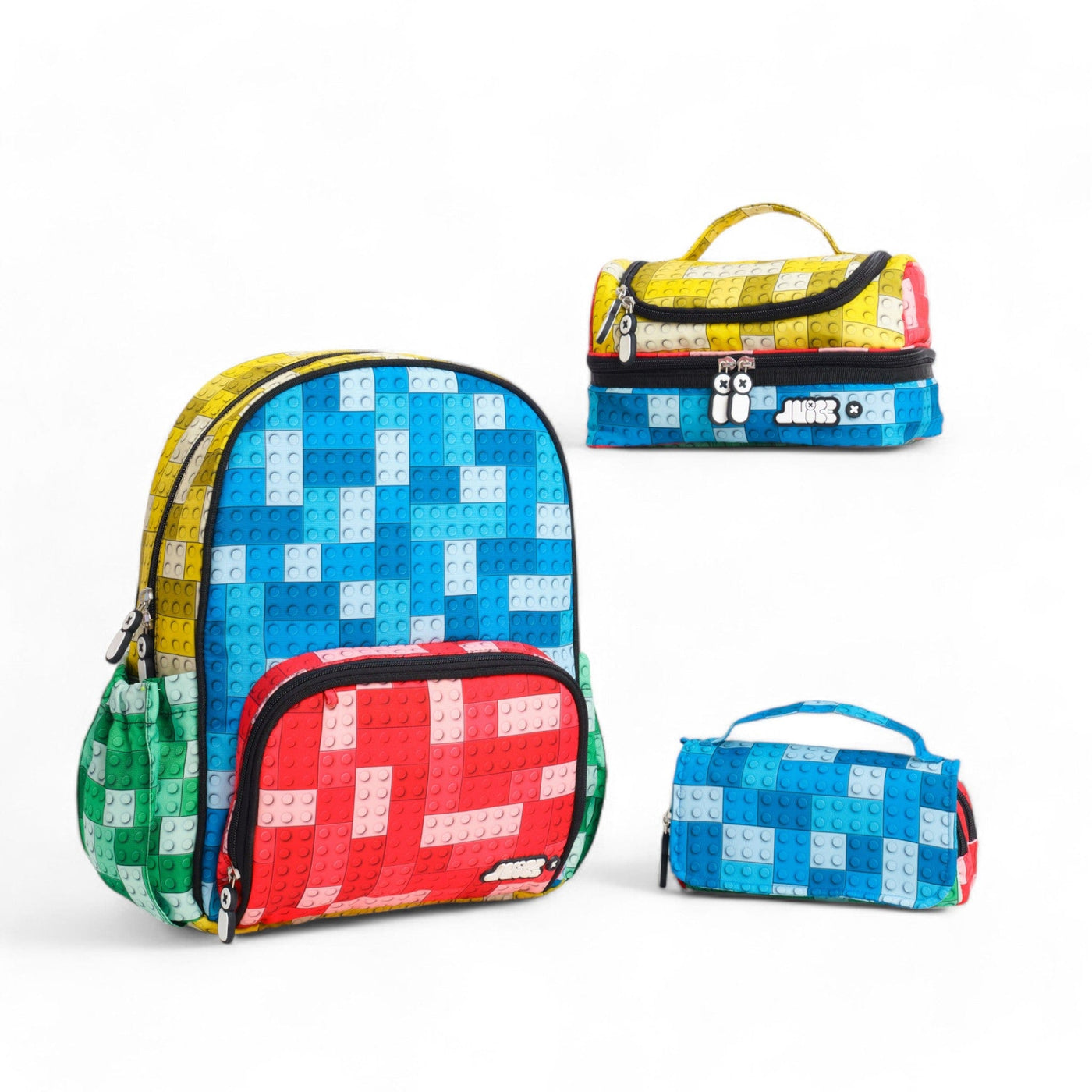 Blocks Medium Backpack Complete Set