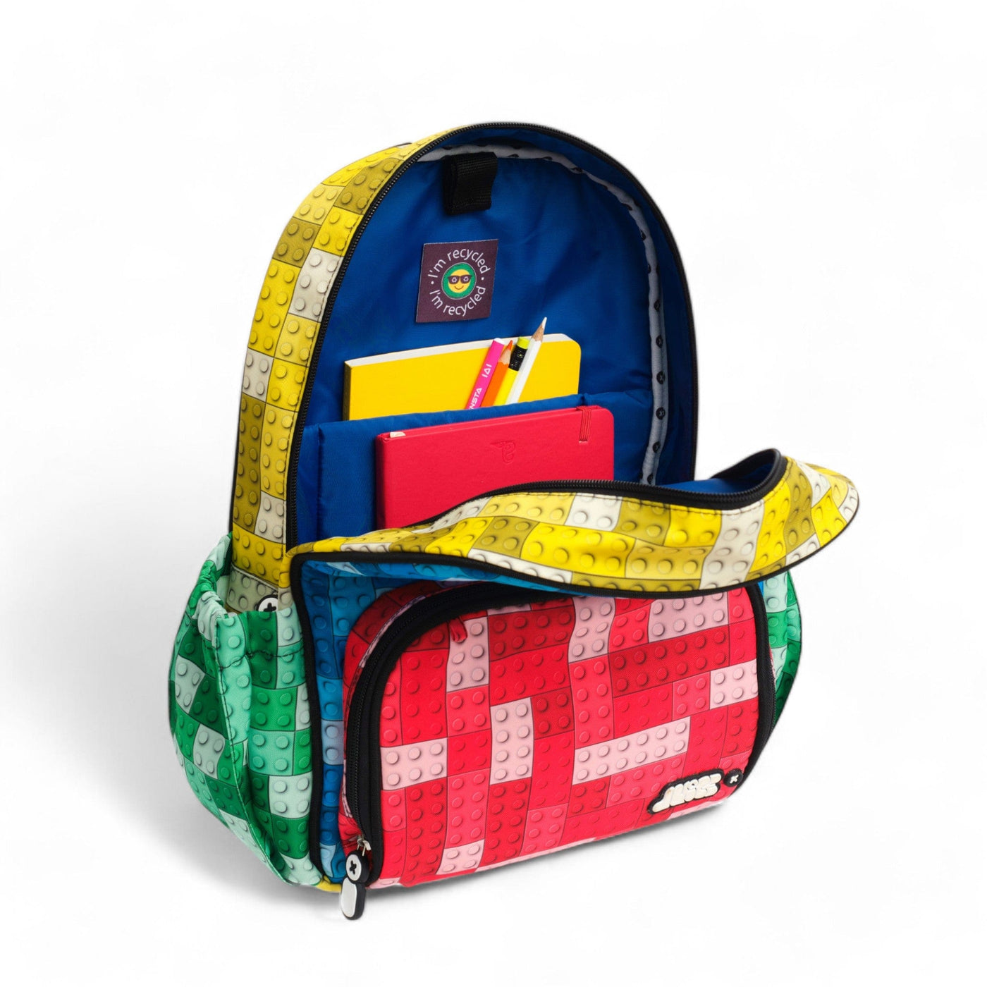 Blocks Medium Backpack Complete Set