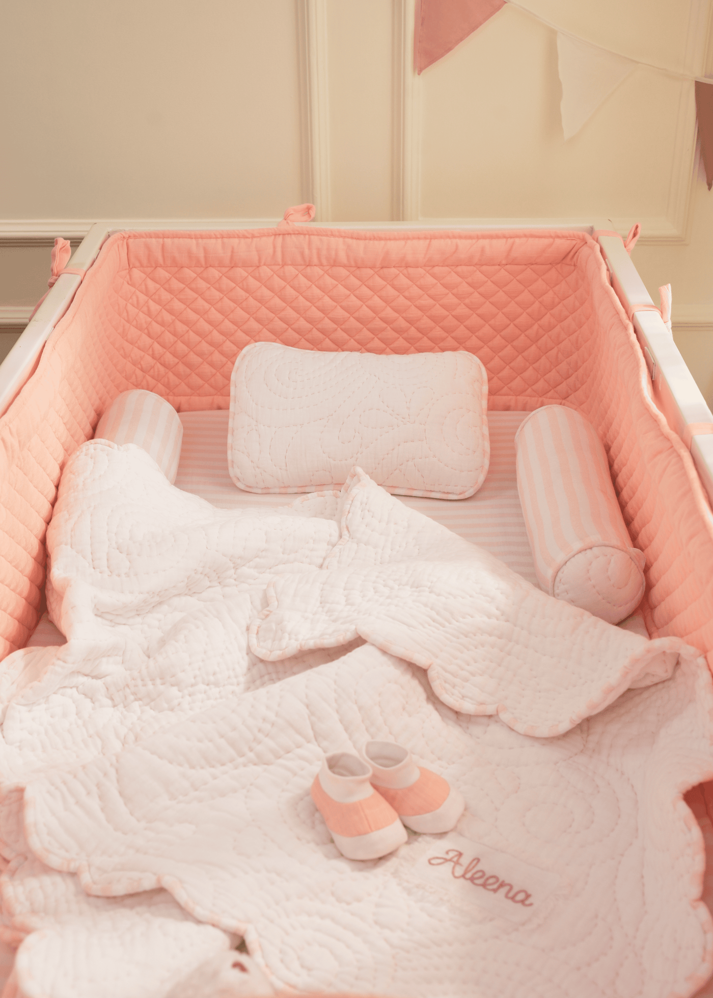 Parure de lit complète Samsara avec tour de lit