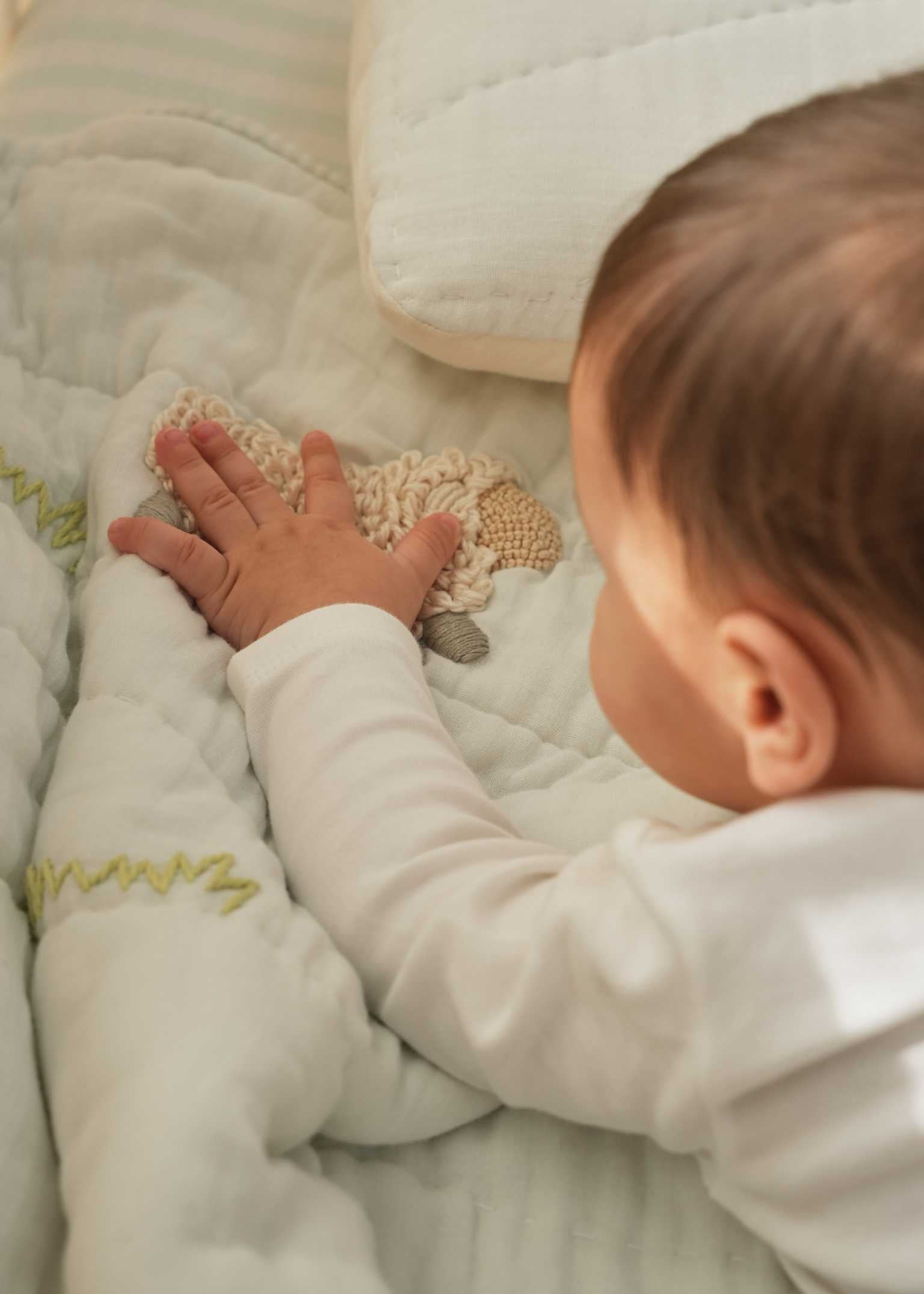 Mantita Para Bebé Contando Ovejas