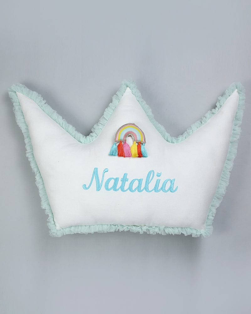 Coussin Nom Personnalisé The Crown